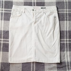 Style and Co Denim Skirt